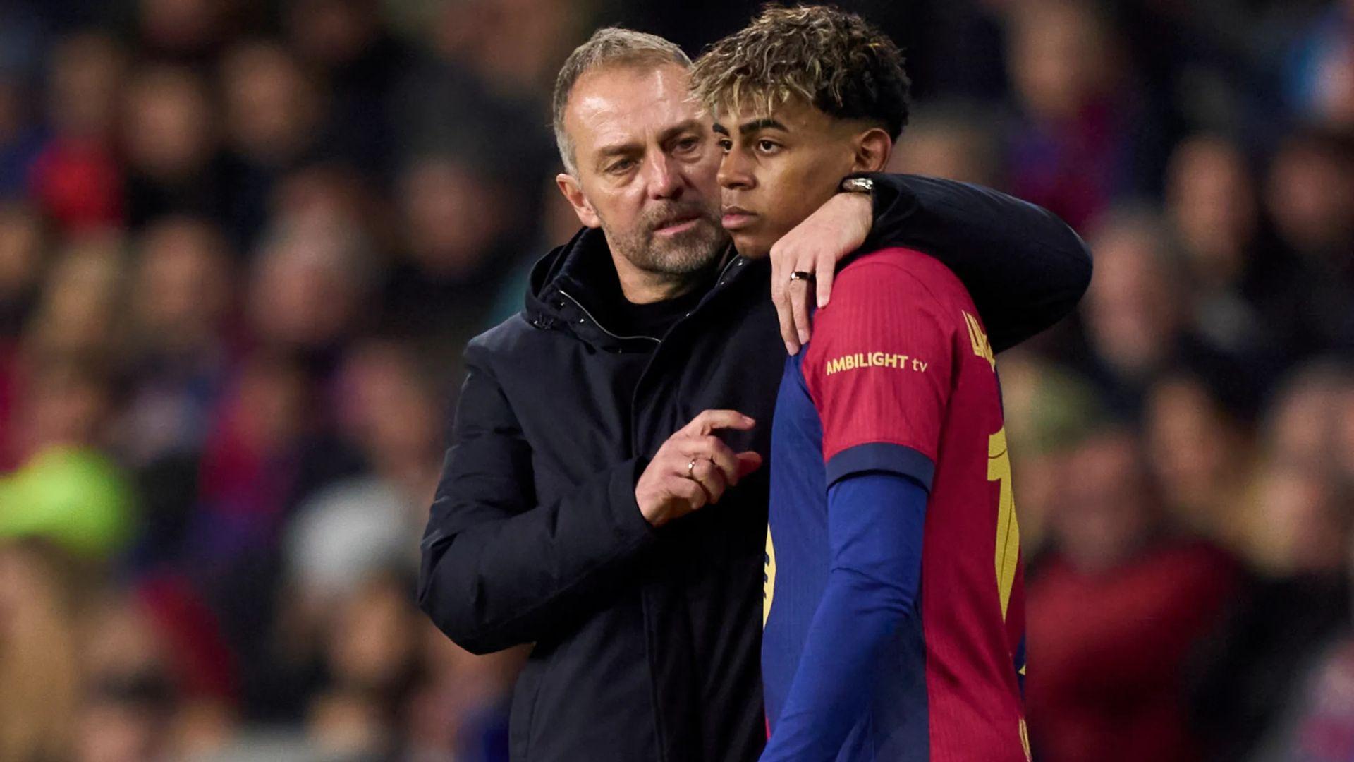 De la Fuente downplays dispute with Flick over Yamal’s injury